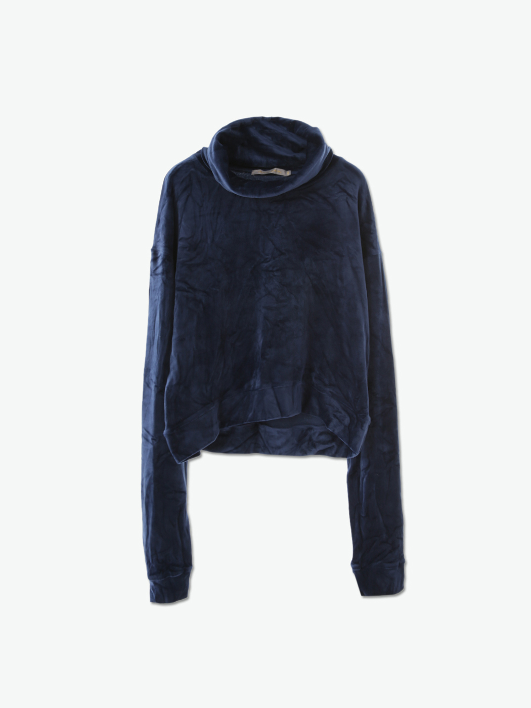 NeverMoredesign|女|NeverMoredesign  丝绒高领卫衣