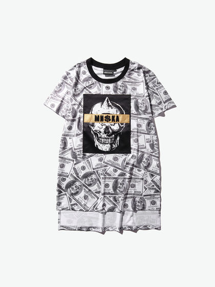 Mishka|男款|T恤|Mishka 图案满印短袖T恤