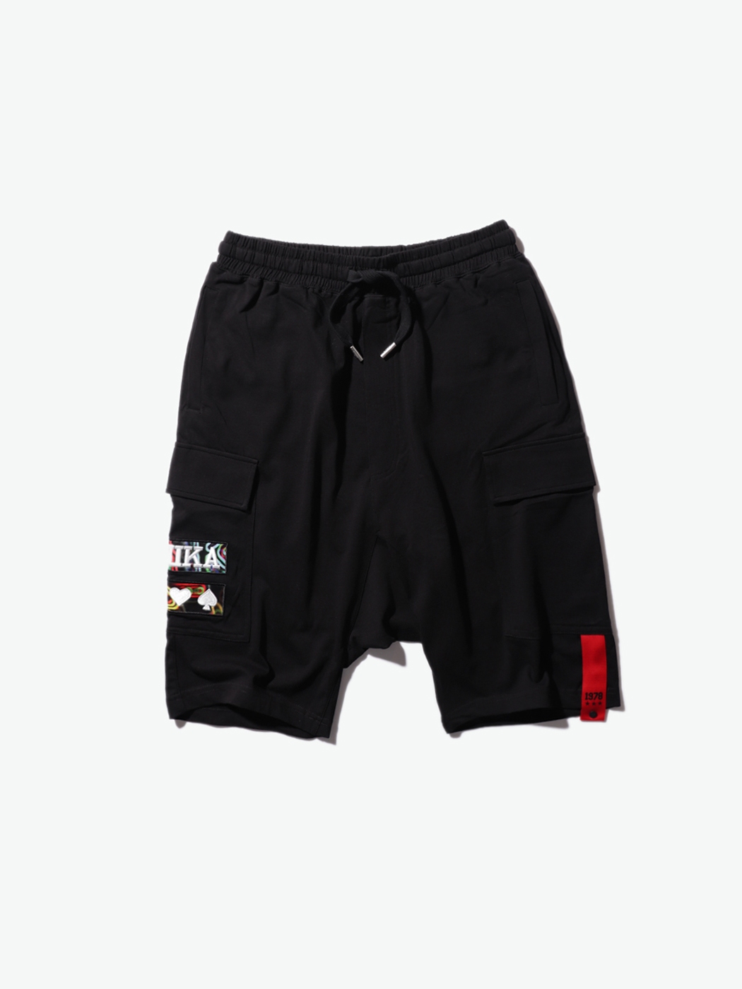 Mishka|男|Mishka 针织印花中裤