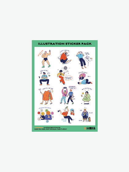 有货MKT|有货MKT|男款|文具杂志|有货MKT「当代青年观察报告」Sticker Pack