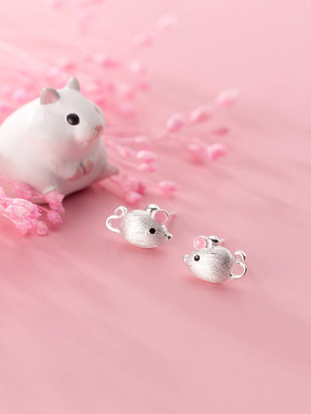 AliyaStore|女|AliyaStore 萌萌小鼠耳钉