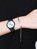 Calvin Klein|卡文克莱|男款|首饰|CALVIN KLEIN CK饰品 卡文克莱(Calvin Klein)Tune 和弦系列 316L银色精钢材质三粒仿水晶手链