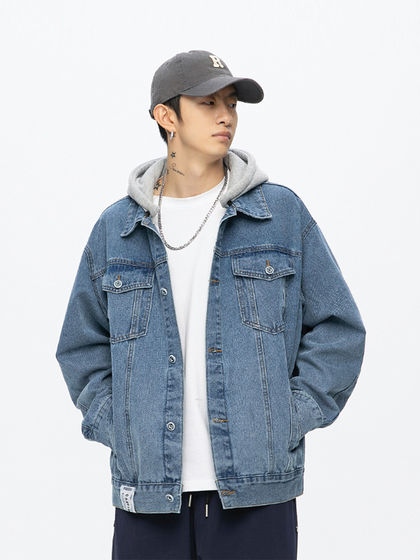 Gelei Story|男款|夹克|Gelei Story 可拆卸牛仔夹克