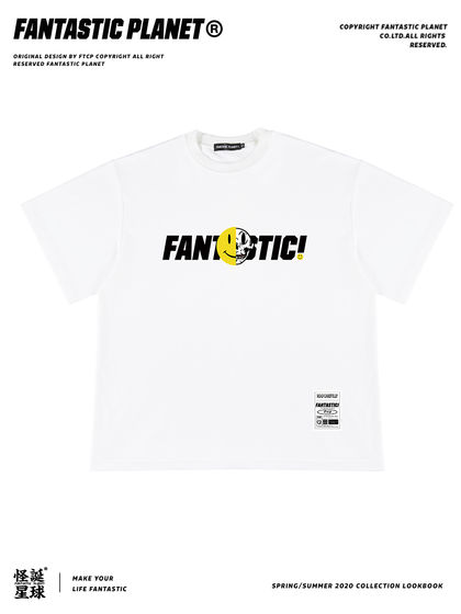 FANTASTIC PLANET怪诞星球|FANTASTIC PLANET怪诞星球|男款|T恤|FANTASTIC PLANET怪诞星球 印花短袖T恤