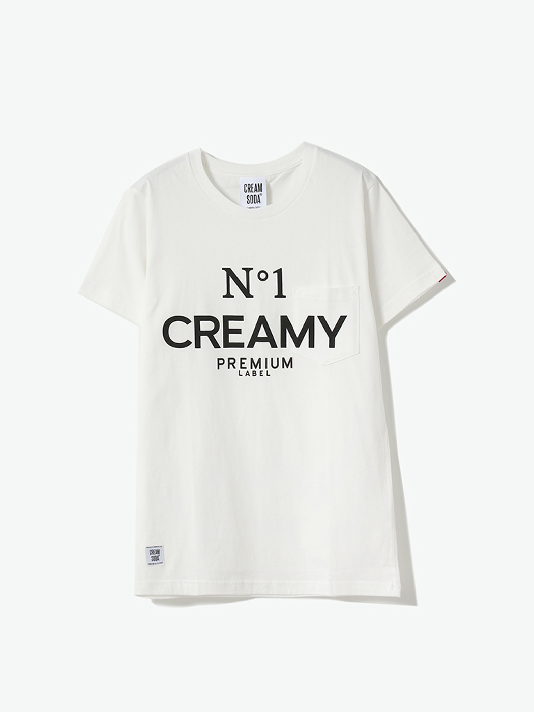 Creamsoda|男|Creamsoda 字母印花圆领短袖T恤